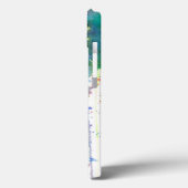 Abstracte waterverf druppelkunst Case-Mate iPhone case (Achterkant / Links)