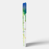 Abstracte waterverf druppelkunst Case-Mate iPhone case (Achterkant / Rechts)