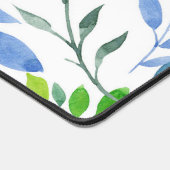 Abstracte Waterverf Fern Leaves Bureaumat (Hoek)