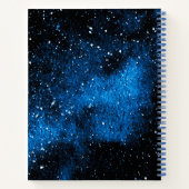 Abstracte Waterverf Galaxy Notitieboek (Achterkant)