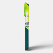 Abstracte waterverf gele bloem Case-Mate iPhone case (Achterkant / Links)