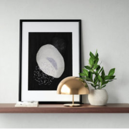 Abstracte Waterverf geometrisch, Abstract, minimaa Poster