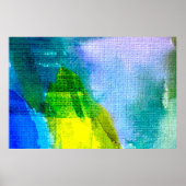 Abstracte waterverf geschilderd backgrondabstract, poster (Voorkant)