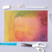 Abstracte waterverf geschilderde achtergrond tissuepapier (Craft)