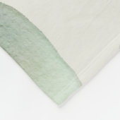 Abstracte Waterverf Gouden Glitter Art Fleece Deken (Hoek)