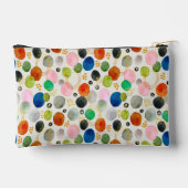 Abstracte Waterverf Gouden Glitter Art + Monogram Etui (Achterkant)