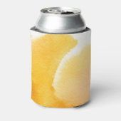 Abstracte waterverf handgeschilderde achtergrond 1 blikjeskoeler (Blikje Achterkant)