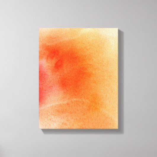 Abstracte waterverf handgeschilderde achtergrond 1 canvas afdruk (Voorkant)