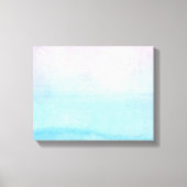 Abstracte waterverf handgeschilderde achtergrond 1 canvas afdruk (Voorkant)