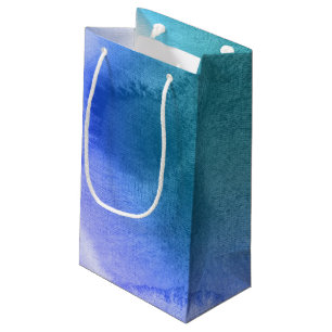 Abstracte waterverf handgeschilderde achtergrond 1 klein cadeauzakje
