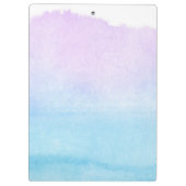 Abstracte waterverf handgeschilderde achtergrond 1 klembord (Achterkant)