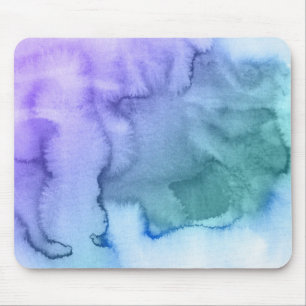 Abstracte waterverf handgeschilderde achtergrond 6 muismat