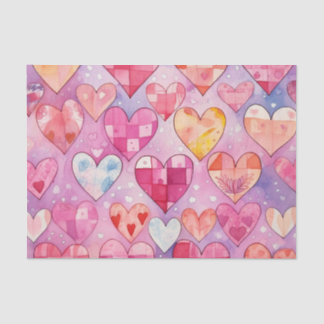 Abstracte Waterverf harten Tissuepapier