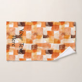 Abstracte Waterverf, Herfst Palet Handdoek (Handdoek)