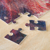 Abstracte waterverf legpuzzel (Zijkant)