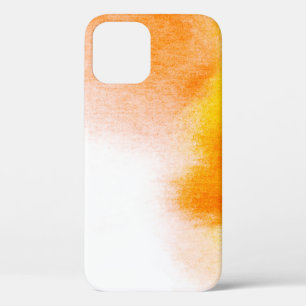 Abstracte waterverf luxueuze vloeistofkunstschilde iPhone 12 hoesje