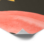 Abstracte waterverf naadloos patroon, met de hand poster (Hoek)