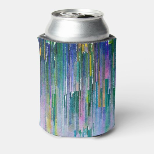 Abstracte waterverf, olieverf achtergrond. blikjeskoeler (Blikje Achterkant)