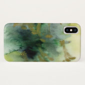 Abstracte Waterverf Ontwerp iPhone / iPad case (Achterkant (horizontaal))