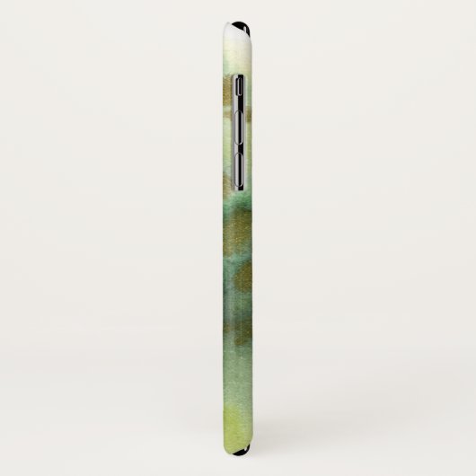 Abstracte Waterverf Ontwerp iPhone / iPad case (Achterkant/links)