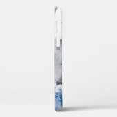 Abstracte waterverf op papier. Kleurrijke kunsttex Case-Mate iPhone Case (Achterkant / Links)