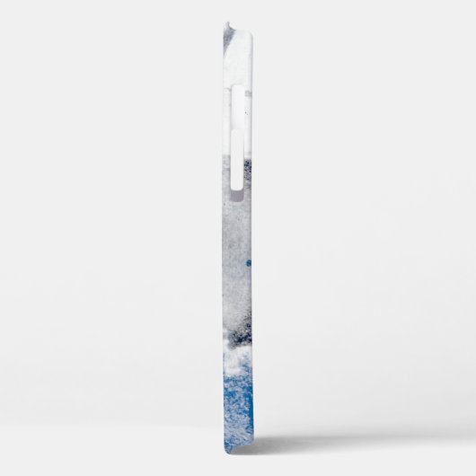 Abstracte waterverf op papier. Kleurrijke kunsttex Case-Mate iPhone Case (Achterkant / Links)