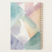 Abstracte Waterverf Planner (Achterkant)