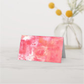 Abstracte Waterverf Roze (Achterkant)