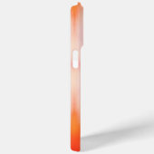 Abstracte Waterverf Roze Koraal Sinaasappel Kleurr Case-Mate iPhone Case (Achterkant / Rechts)