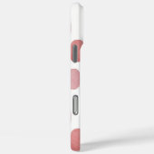 Abstracte waterverf schattig roze penseelstreekpat Case-Mate iPhone case (Achterkant / Rechts)