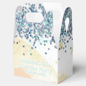 Abstracte Waterverf Schilderij Partij Bedankdoosjes (Geopend)