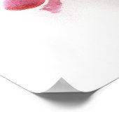 Abstracte waterverf schilderijen 3 poster (Hoek)