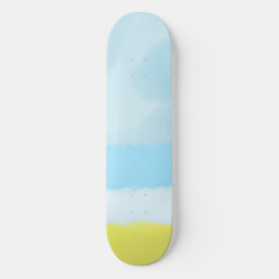 abstracte waterverf schilderkunst skateboard