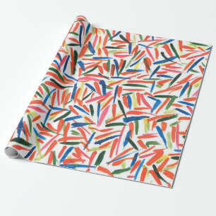 Abstracte waterverf tekening cadeaupapier