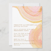 Abstracte Waterverf Verfdrager Kaart (Voorkant)