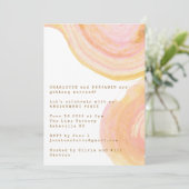 Abstracte Waterverf Verfdrager Kaart (Staand voorkant)