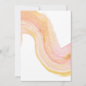 Abstracte Waterverf Verfdrager Kaart (Achterkant)