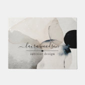 Abstracte Waterverf voor interieurontwerper Deurmat (Voorkant)