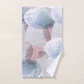 Abstracte Waterverf voor pasta's Shower C Bad Handdoek (Handdoek)