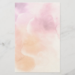 Abstracte waterverfhand geschilderde achtergrond 3 briefpapier