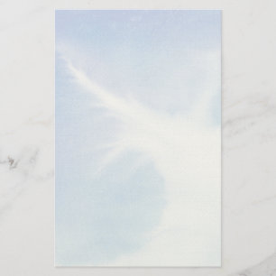 Abstracte waterverfhand geschilderde achtergrond 4 briefpapier