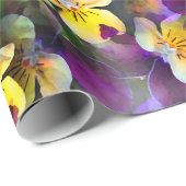 Abstracte Waterverven Cadeaupapier (Rol Hoek)