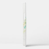 Abstracte WaVe Turquoise Persoonlijke Kunst IPhone Case-Mate iPhone Case (Achterkant / Rechts)