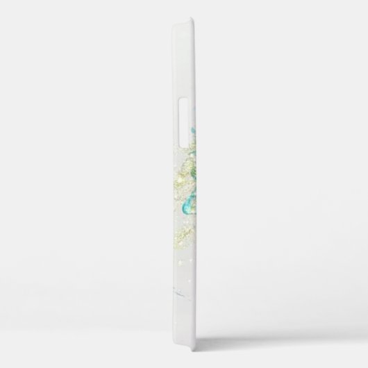 Abstracte WaVe Turquoise Persoonlijke Kunst IPhone Case-Mate iPhone Case (Achterkant / Rechts)