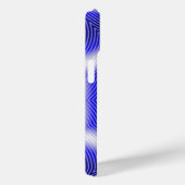 ABSTRACTE WAVEN, BLAUWE STAR EN SAPPHIRE GEMSTONE Case-Mate iPhone CASE (Achterkant / Rechts)