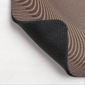 Abstracte Waves Brown Muismat (Hoek)