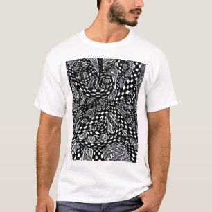 Abstracte werelden t-shirt