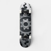 Abstracte werveling skateboard (Voorkant)