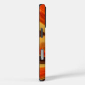 Abstracte wervelingen met Teardrop Center Art Prin Case-Mate iPhone Case (Achterkant / Rechts)