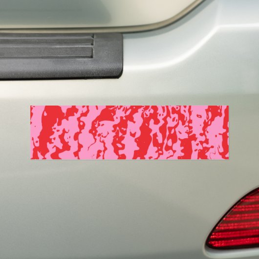 Abstracte wervelkolom bumpersticker (Op auto)